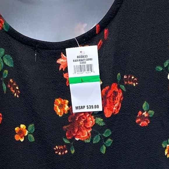 **NWT** Planet Gold Floral Dress - Picture 3 of 3